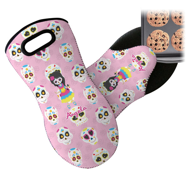 Kids Sugar Skulls Neoprene Oven Mitt