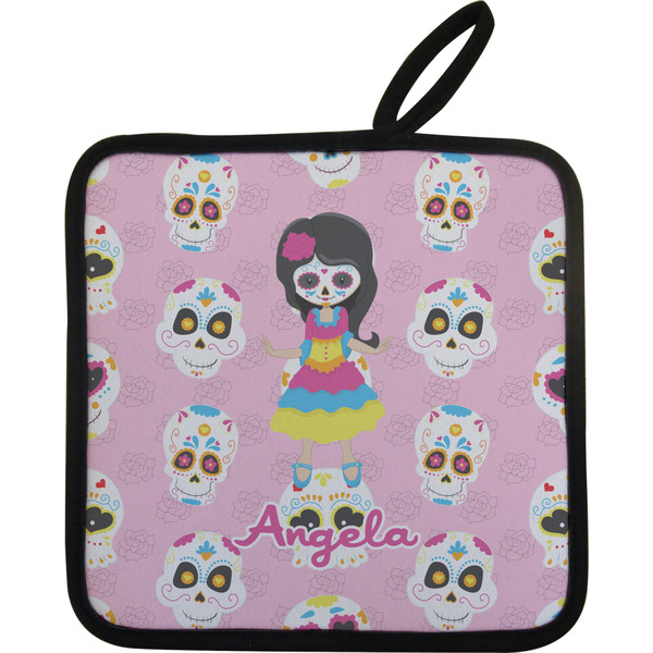 Kids Sugar Skulls Neoprene Pot Holder