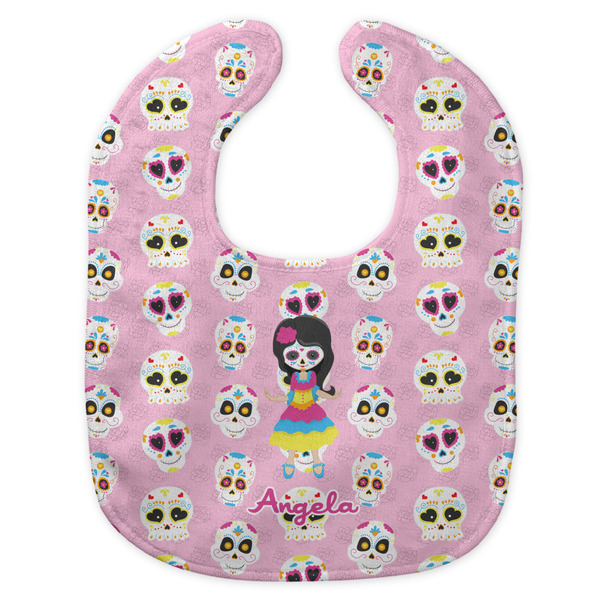 Kids Sugar Skulls New Bib Flat Approval