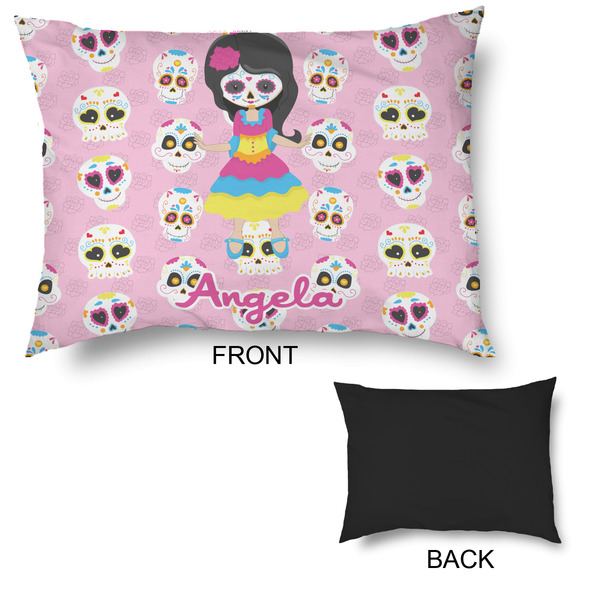 Kids Sugar Skulls Outdoor Dog Beds - Large - APPROVAL