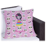 Kids Sugar Skulls Outdoor Pillow - 18" (Personalized)