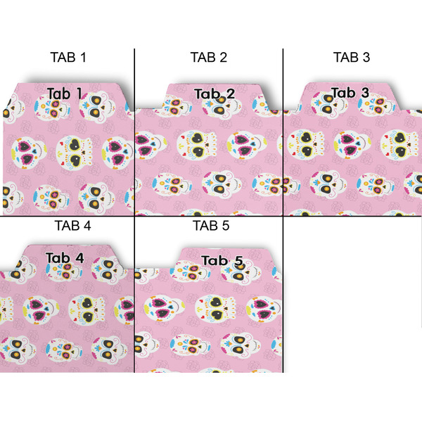 Kids Sugar Skulls Page Dividers - Set of 5 - Approval