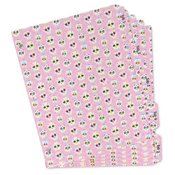Kids Sugar Skulls Binder Tab Divider Set (Personalized)
