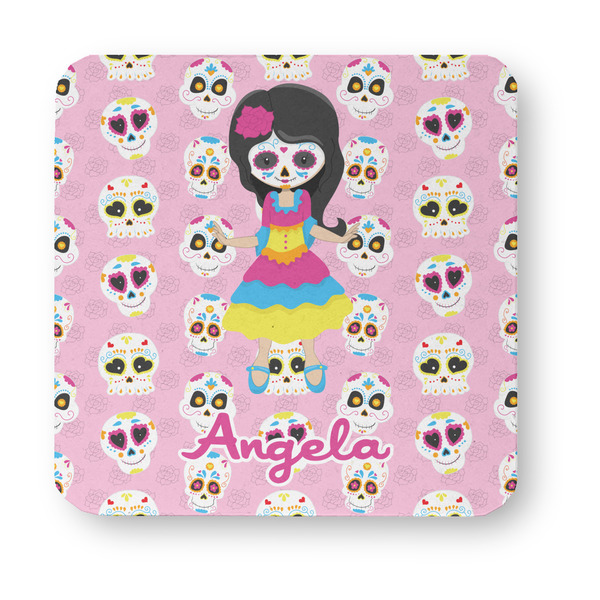 Kids Sugar Skulls Paper Coasters - Approval
