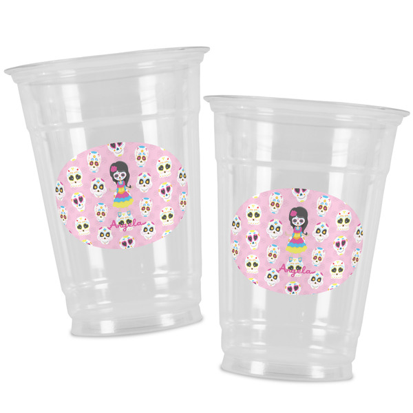 Kids Sugar Skulls Party Cups - 16oz - Alt View