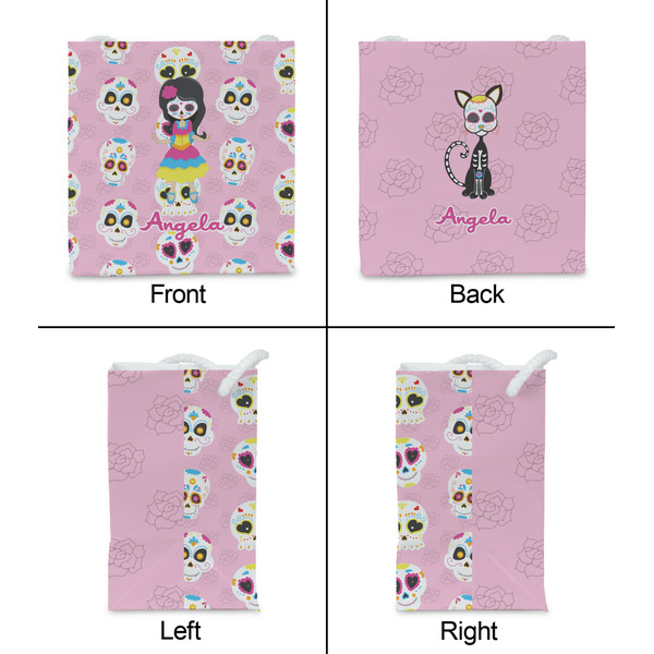 Kids Sugar Skulls Party Favor Gift Bag - Gloss - Approval