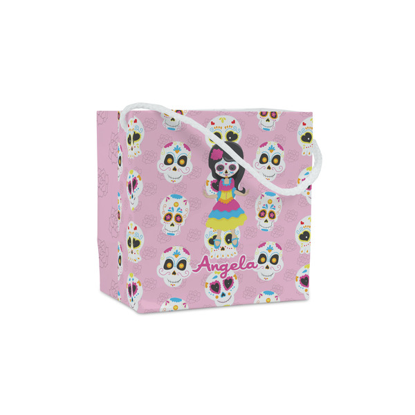 Custom Kids Sugar Skulls Party Favor Gift Bags - Gloss (Personalized)