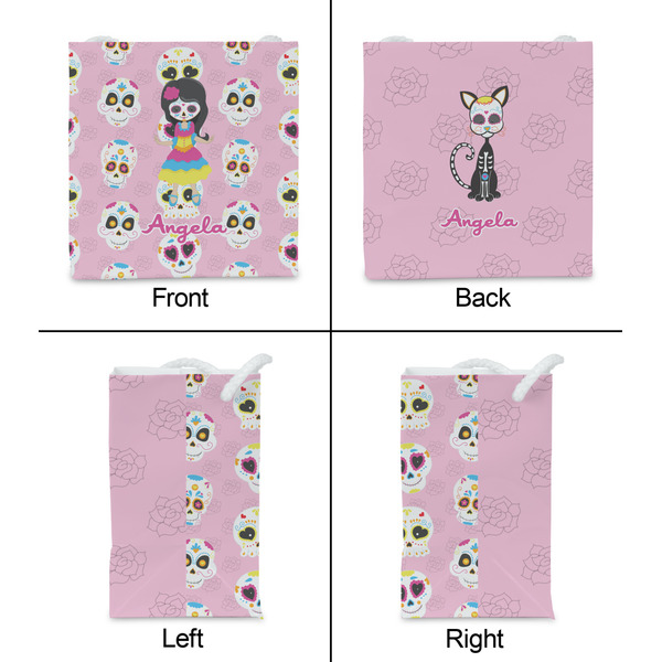 Kids Sugar Skulls Party Favor Gift Bag - Matte - Approval