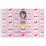 Kids Sugar Skulls Disposable Paper Placemats (Personalized)