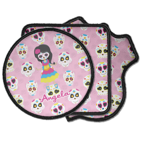 Custom Kids Sugar Skulls Iron on Patches (Personalized)