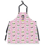 Kids Sugar Skulls Apron Without Pockets w/ Name or Text