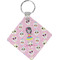 Kids Sugar Skulls Diamond Plastic Keychain w/ Name or Text