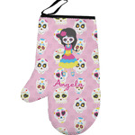 Kids Sugar Skulls Left Oven Mitt (Personalized)