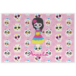 Kids Sugar Skulls Laminated Placemat w/ Name or Text