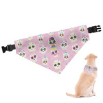 Kids Sugar Skulls Dog Bandana - Small (Personalized)