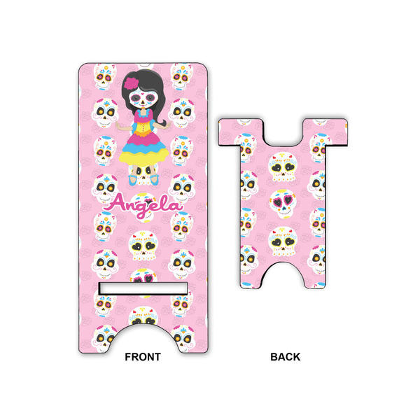 Kids Sugar Skulls Phone Stand - Front & Back