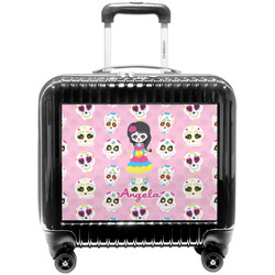 Kids Sugar Skulls Pilot / Flight Suitcase (Personalized)