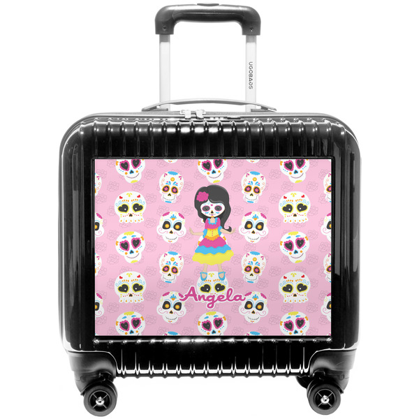 Custom Kids Sugar Skulls Pilot / Flight Suitcase (Personalized)