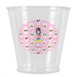 Kids Sugar Skulls Plastic Shot Glass (Personalized)