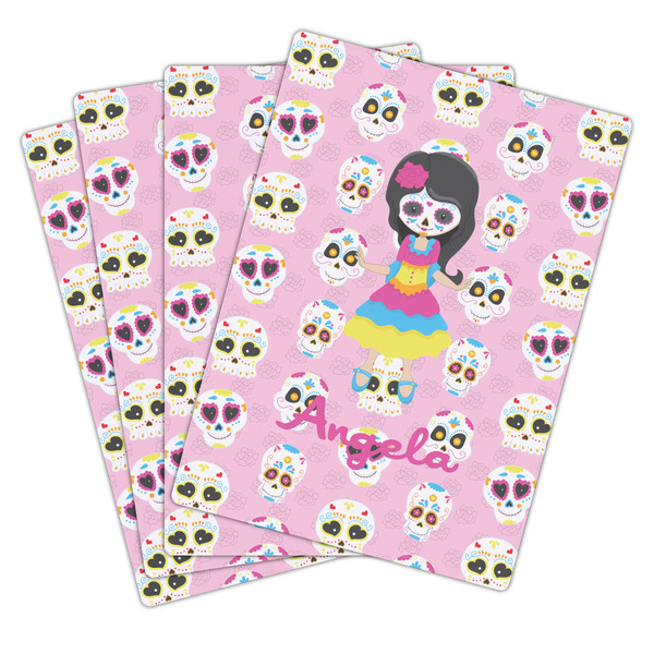 Kids Sugar Skulls Playing Cards - Hand Back View