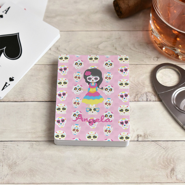 Kids Sugar Skulls Playing Cards - In Context