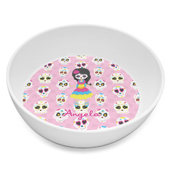 Kids Sugar Skulls Melamine Bowl - 8 oz (Personalized)