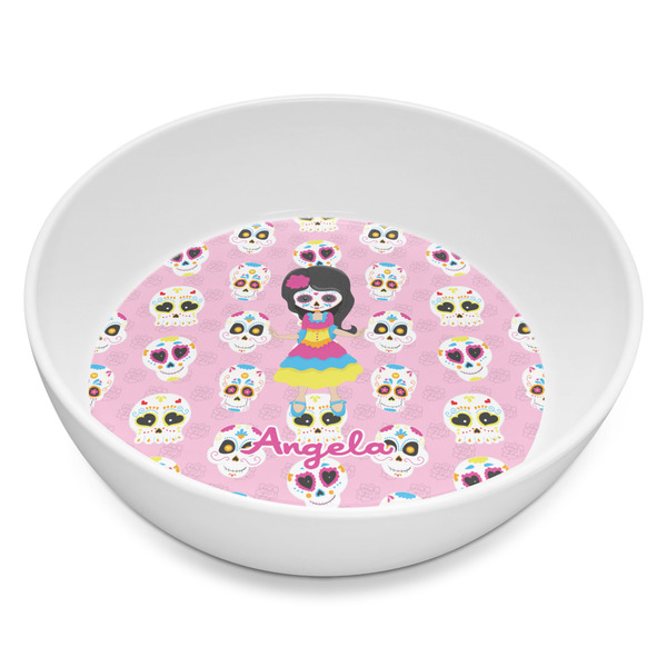Custom Kids Sugar Skulls Melamine Bowl - 8 oz (Personalized)