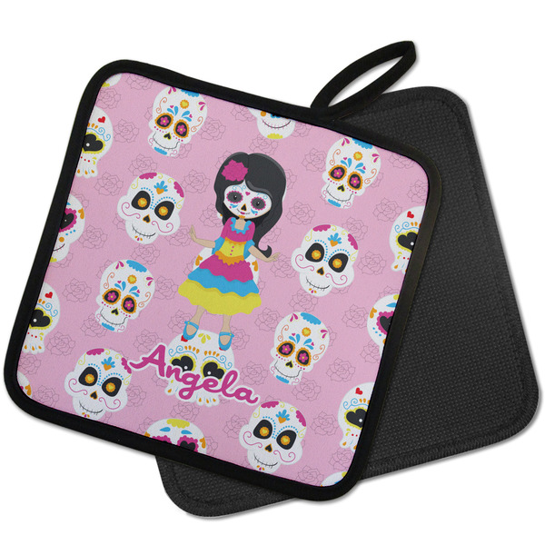 Kids Sugar Skulls Pot Holders - PARENT MAIN