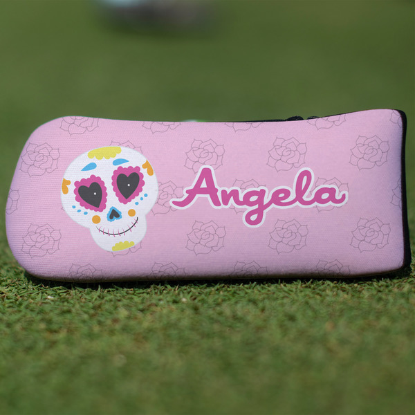 Custom Kids Sugar Skulls Blade Putter Cover (Personalized)