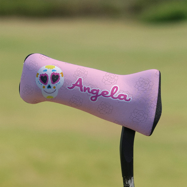 Kids Sugar Skulls Putter Cover - On Putter