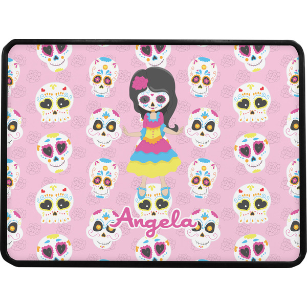 Kids Sugar Skulls Rectangular Car Hitch Cover w/ FRP Insert (Select Size)
