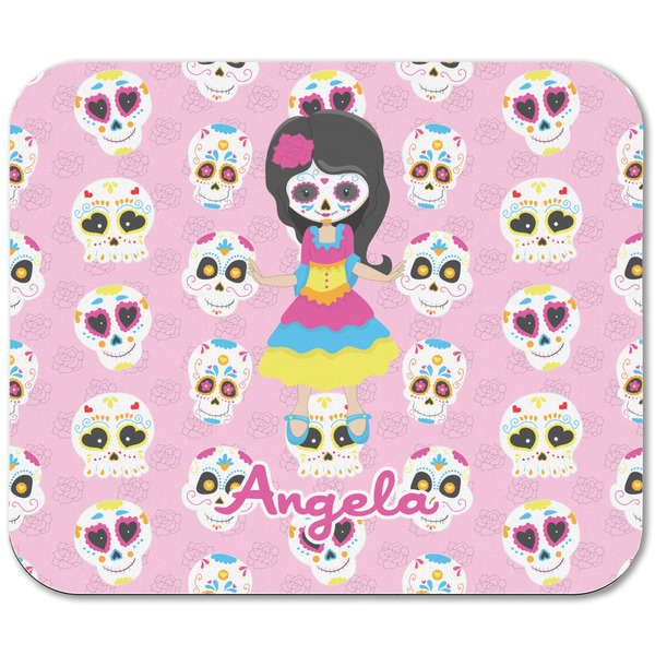 Kids Sugar Skulls Rectangular Mouse Pad - APPROVAL