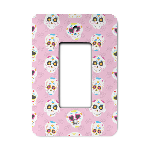 Custom Kids Sugar Skulls Rocker Style Light Switch Cover - Single Switch