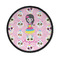 Kids Sugar Skulls Iron On Round Patch w/ Name or Text
