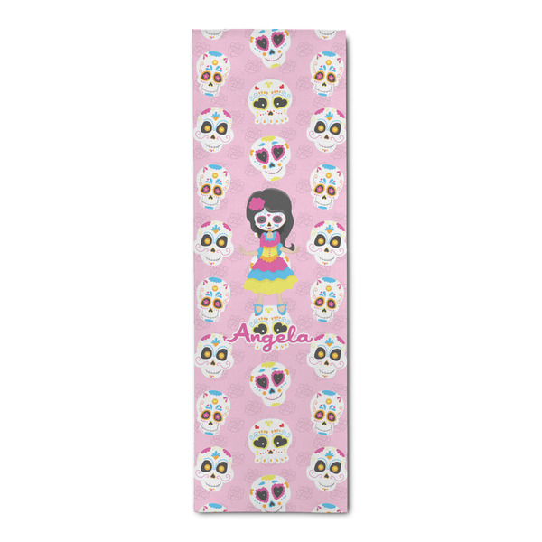 Custom Kids Sugar Skulls Runner Rug - 2.5'x8' w/ Name or Text