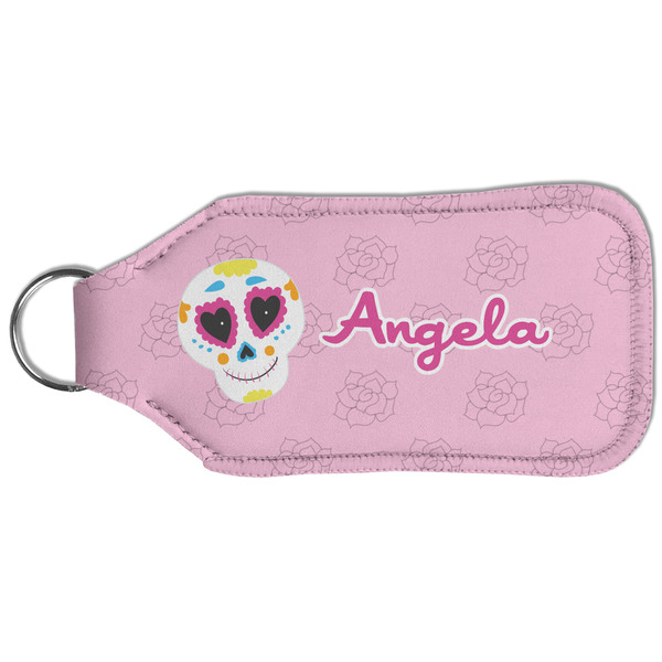 Kids Sugar Skulls Sanitizer Holder Keychain - Large (Back)