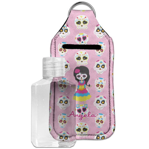 Custom Kids Sugar Skulls Hand Sanitizer & Keychain Holder - Large (Personalized)