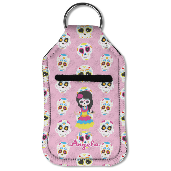Kids Sugar Skulls Sanitizer Holder Keychain - Small (Front Flat)