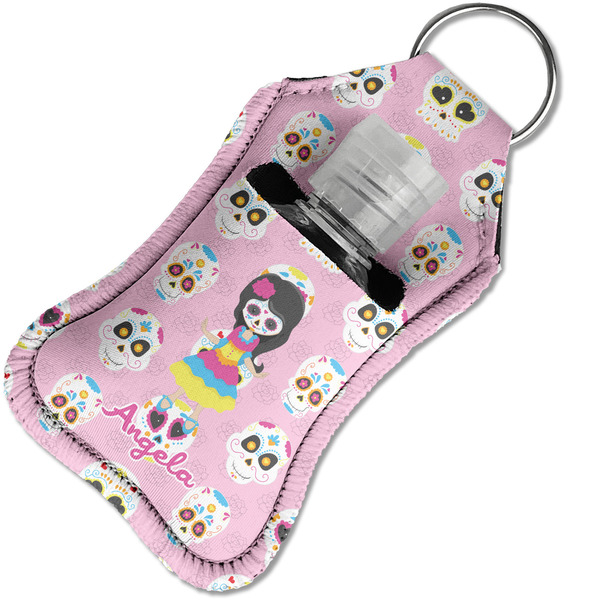 Kids Sugar Skulls Sanitizer Holder Keychain - Small in Case