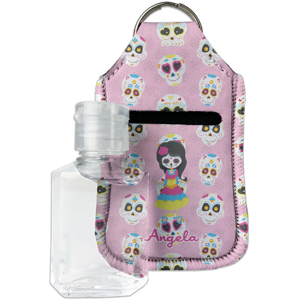 Custom Kids Sugar Skulls Hand Sanitizer & Keychain Holder - Small (Personalized)