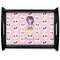 Kids Sugar Skulls Black Wooden Tray - Large (Personalized)