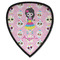 Kids Sugar Skulls Iron on Shield Patch A w/ Name or Text