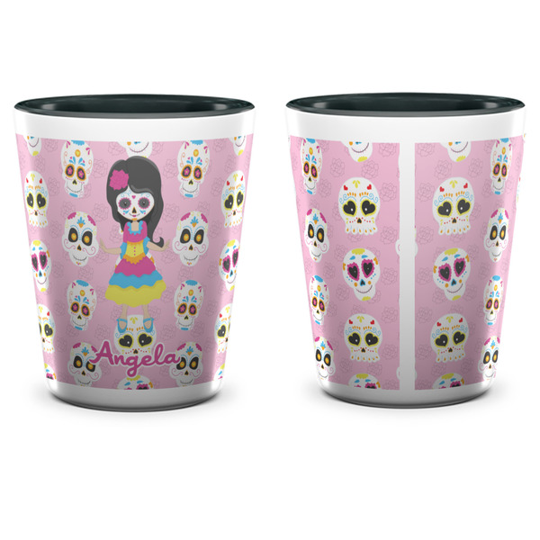 Kids Sugar Skulls Shot Glass - Two Tone - APPROVAL