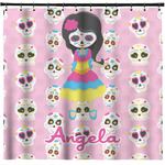 Kids Sugar Skulls Shower Curtain - Custom Size (Personalized)