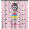 Kids Sugar Skulls Shower Curtain (Personalized)