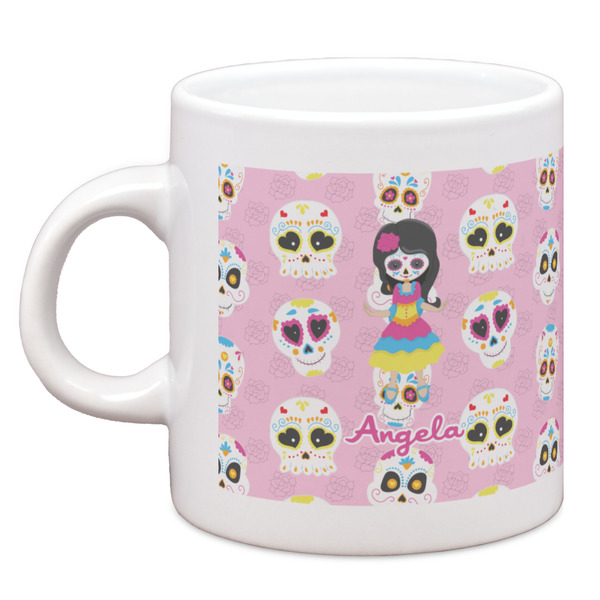 Custom Kids Sugar Skulls Espresso Cup (Personalized)