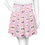 Kids Sugar Skulls Skater Skirt - Large