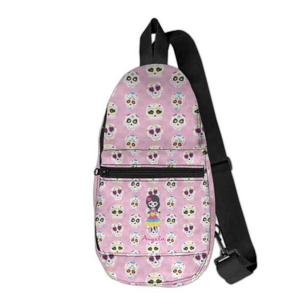 Custom Kids Sugar Skulls Sling Bag (Personalized)
