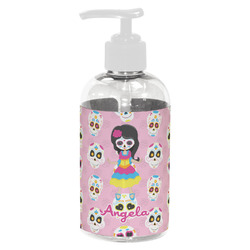 Kids Sugar Skulls Plastic Soap / Lotion Dispenser (8 oz - Small - White) (Personalized)