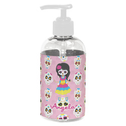 Kids Sugar Skulls Plastic Soap / Lotion Dispenser (8 oz - Small - White) (Personalized)